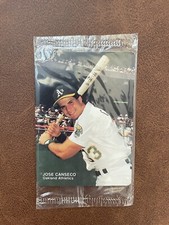 Unopened 1990 Mother's Cookies Baseball Card Jose Canseco  #3 of 4 Oakland A’s