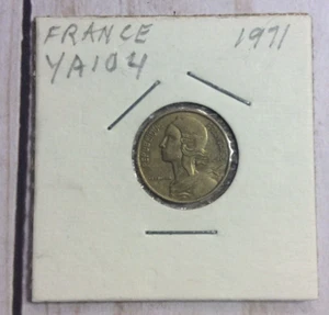 1971 France 5 Centimes Coin - Picture 1 of 2