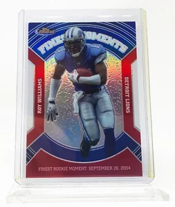 Roy Williams Refractor - 2007 Topps Finest - Finest Moments insert - Lions - #RW - Picture 1 of 2