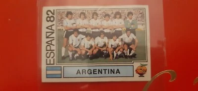 ARGENTINA SELECCIÓN MARADONA BOCA JUNIOR ROOKIE 1981 MUNDIAL 82 STICKER PANINI - Imagen 1 de 2