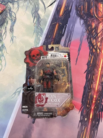 Gears of War - Gears of War 3 - Marcus 3.75" Bloody Figure Cover