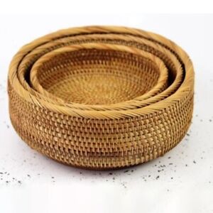 Handmade with Care Natural Wicker Fruit Rack with Distinctive Characteristics