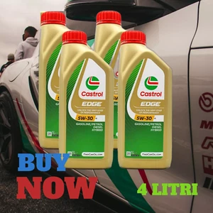 Olio Motore Castrol EDGE BMW LL04 LONG LIFE 04 5W30 ACEA C3 4 LITRI EDGE M promo - Foto 1 di 7