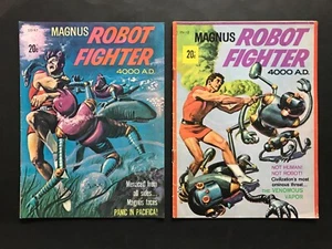 COMIC BOOK LOT OF 2 AUSTRALIAN ISSUES MAGNUS ROBOT FIGHTER #25157 & 25112 - Bild 1 von 2