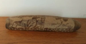 TALLA DE MADERA DE ARTE AUSTRALIANO ANTIGUO DE COLECCIÓN 46CMS DE LARGO - Imagen 1 de 12