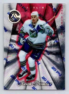 1997-98 Pinnacle Totally Certified Platinum Red #57 Keith Primeau #/6199 Whalers - Image 1 of 2