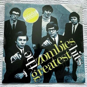 The Zombies Greatest Hits Clear Vinyl White & Gold Splatter Newbury Comics 500 - Picture 1 of 10