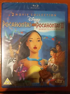 POCAHONTAS 1 & 2 BLU RAY - NEW & SEALED REGION B DISNEY FREE POST - Picture 1 of 1