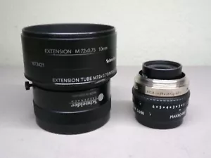 SCHNEIDER KREUZNACH MAKRO-SYMMAR 5.6/80 & 1072421 EXTENSION M7 - Picture 1 of 12