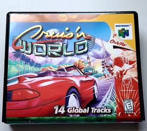 Cruis'n World SOLO ESTUCHE Nintendo 64 N64 Caja CUALQUIER 4+ 20% DE DESCUENTO CALIDAD A+ - Imagen 1 de 5