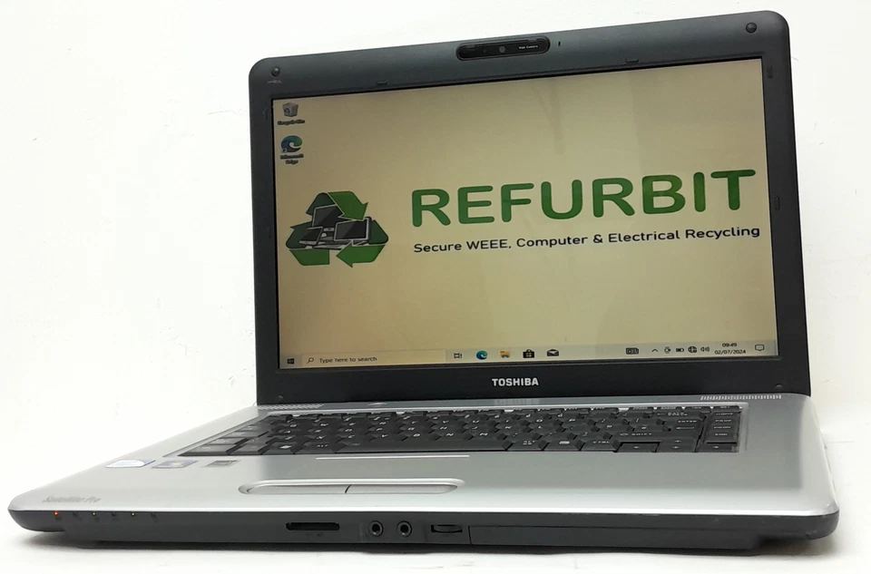 Toshiba Satellite Pro L450-13P - Celeron 900 2.2GHz - 2GB RAM - 15.6" - 250GB... - Image 1 of 4