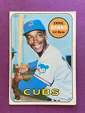 1969 Topps #20 ERNIE BANKS Chicago Cubs LOW GRADE (crease)