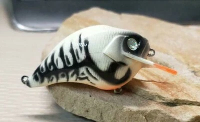 Ezs lures Custom painted CRANK (Bone White)