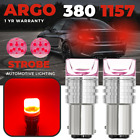 380 P21/5W 1157 Led Brake Stop Tail Bay15d Strobe Red Xenon Car Light Bulbs