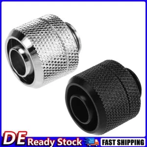 Raccord adaptateur fileté extérieur G1/4 pour système de refroidissement par eau PC 10 x 16 mm Deu - Photo 1/16