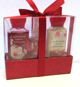 Juego de 3 piezas de flor de cerezo japonesa Bath & Body Works de 3 oz LOCIÓN SPRAY DE BAÑO NIEBLA - Imagen 1 de 4