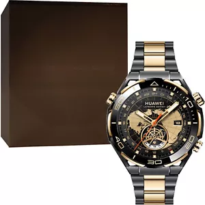 Huawei Watch Ultimate Design 18K Gold/Black Smartwatch HarmonyOS 1.5" Luxury NEW - Picture 1 of 10