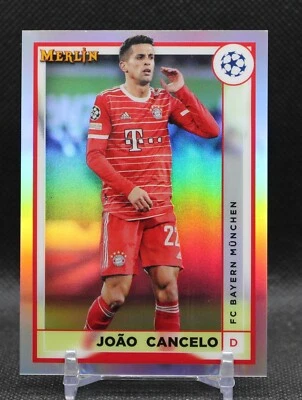 JOAO CANCELO 2022-23 Topps Merlin Chrome Refractor Card BAYERN MUCHEN - Image 1 of 2