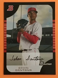 2005 Bowman Draft Baseball Card #15 Ervin Santana Anahiem Angels READ - Picture 1 of 1