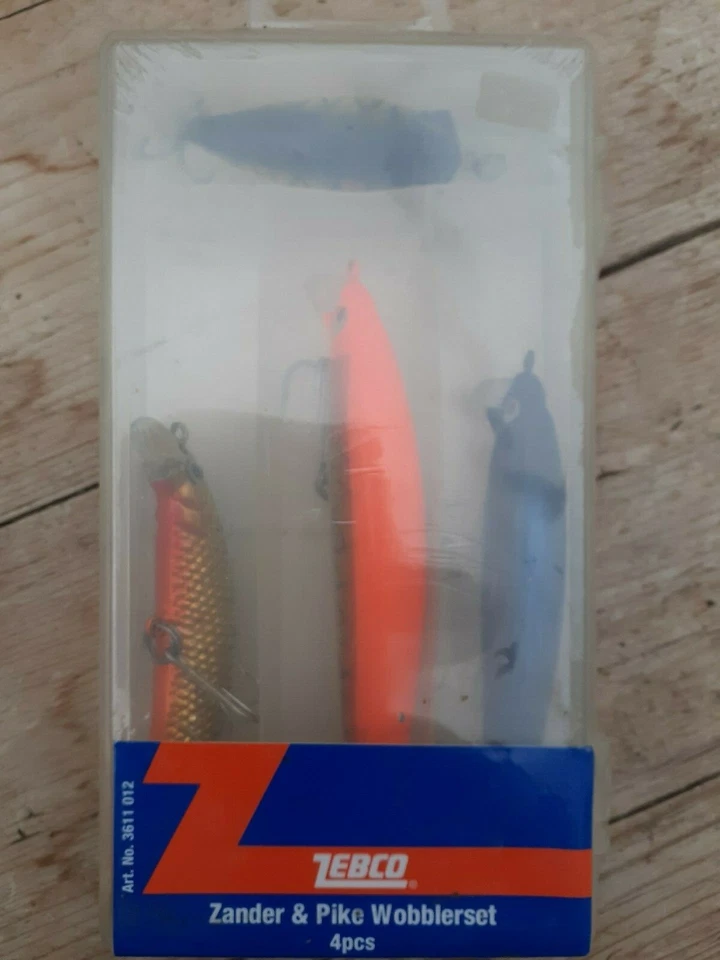 Zebco Spinners-Pike and Zander Wobblerset 4 piezas Foto 1 de 1