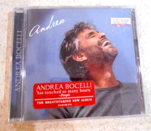 Andrea Bocelli Andrea (CD) 2004 Sugar New Factory Sealed Hype - Imagen 1 de 3