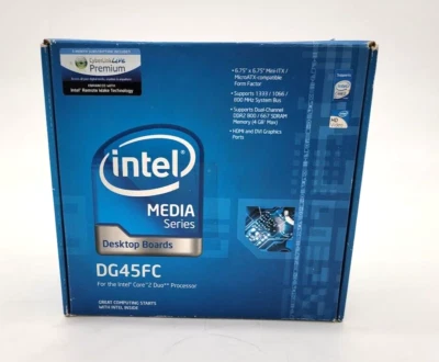 Intel DG45FC Media Series G45 Mini-ITX DDR2 800 Intel Graphics - Image 1 of 4
