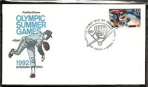 US SC # 2619 Olympic Baseball FDC. Artmaster Cachet - Picture 1 of 1