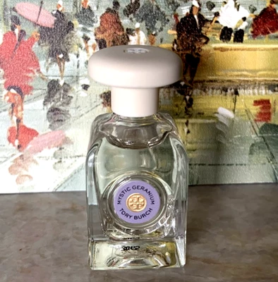 Tory Burch Fragancia MYSTIC GERANIUM Eau de Parfum EDP Splash 0.25oz / 7.5ml NUEVO Foto 1 de 2