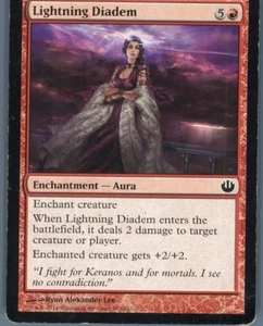 Magic the Gathering MTG Journey Into Nyx Lightning Diadem #102 - Picture 1 of 2