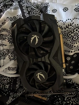 ZOTAC NVIDIA GeForce GTX 1660 Twin 6GB GDDR5 Gaming Graphics Card ZT-T16600K-10M - Image 1 of 3