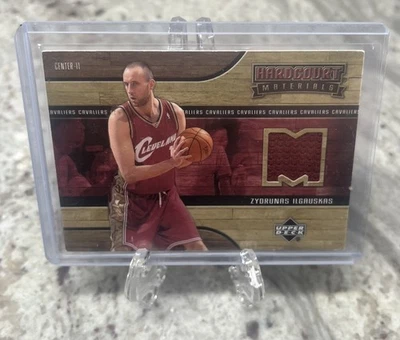 2006-07 Upper Deck Hardcourt Hardcourt Materials Zydrunas Ilgauskas #HM-ZI (A) - Image 1 of 3