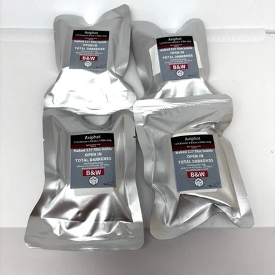 16 Pieces 127 4x4 Agfa Aviphot 120 film, B&W /infrared film, ISO100 - Image 1 of 4