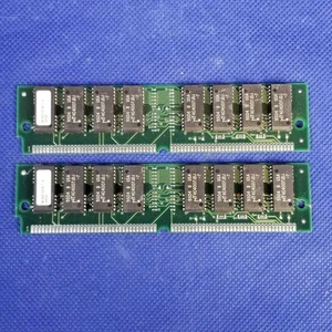 MICRON SEMICONDUCTOR INC MT8D132M-7 X 72 PIN SIMM MEMORY QTY=2 - Picture 1 of 2
