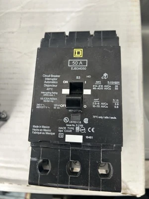50 Amp Square D EJB34050 - Image 1 of 4