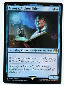 Magic MTG Final Fantasy Matoya, Archon Elder #62 FIN *FOIL* Rare - Bild 1 von 2