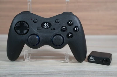 Logitech G-X2D11 PS2 PlayStation 2 Wireless Cordless Action Controller w/ Dongle - Image 1 of 4