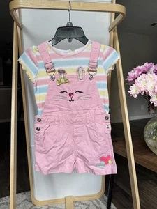 Girls Bundle Clothes Set Shirts Bottoms Casual Play School Size 6/6X Preowned - Picture 1 of 21