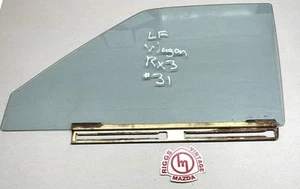 Mazda Rx3 - 808 Wagon Sedan Left Side Front Door Glass Window - Picture 1 of 2