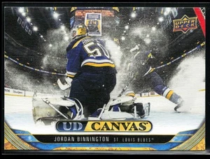 2024-25 Upper Deck UD Canvas #C171 Jordan Binnington - Picture 1 of 2
