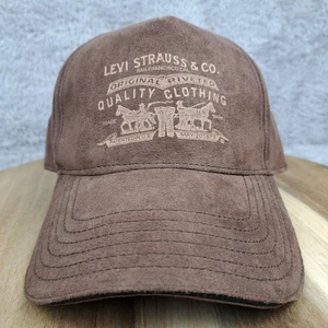 Levi's Mütze Kappe Riemen hinten braun Original genietet Qualität Bekleidung Herren - Bild 1 von 7