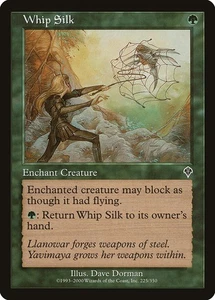 1x Whip Silk - LP- Invasion Block - SPARROW MAGIC mtg - Picture 1 of 1