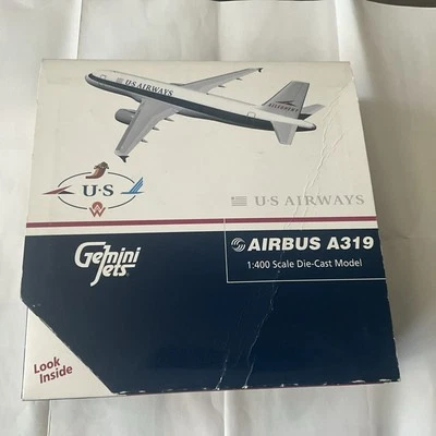 Gemini Jets 1:400 US Airways AIRBUS A319 N745VJ Foto 1 de 4