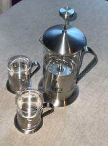Berg HOFF French Press Gourmet Coffee Press Berghoff with 2 Cups