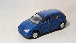 Ford Focus - Blue - Tins Toys - Picture 1 of 6