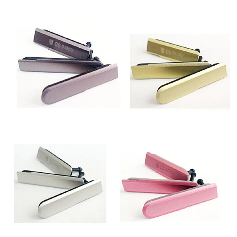 OEM Ranura para Tarjeta SIM/Micro SD Puerto USB Cubierta Tapas Para Sony Xperia Serie Z Lote Nuevo Foto 1 de 1