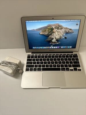 Apple MacBook Air 11 Inch Core i5 1.7ghz 4gb RAM 64GB SSD OS Catalina - Image 1 of 4