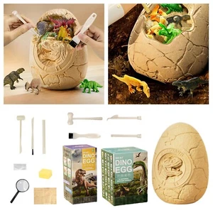 Kit Uovo Dinosauro Scavo Giocattolo Novità Scienza Attività Educativa per Bambini - Foto 1 di 27