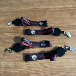 Four Atlanta Falcons NFL 2017 Season Inaugural Season Mercedes-Benz Lanyards - Picture 1 of 1