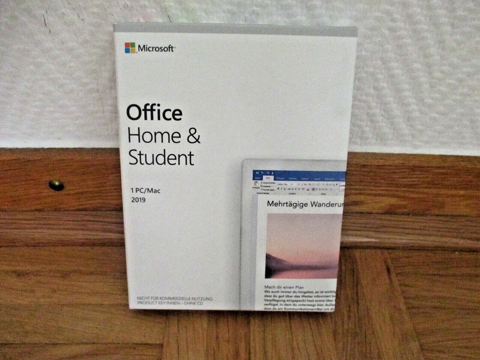 Software Microsoft Office 2019 Home & Student Word Powerpoint Excel für PC/MAC - Bild 1 von 1