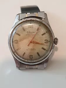 Vintage GENEVA SPORT Schweizer Herstellung Herren mechanische analoge Armbanduhr 17 Juwelen - Bild 1 von 5